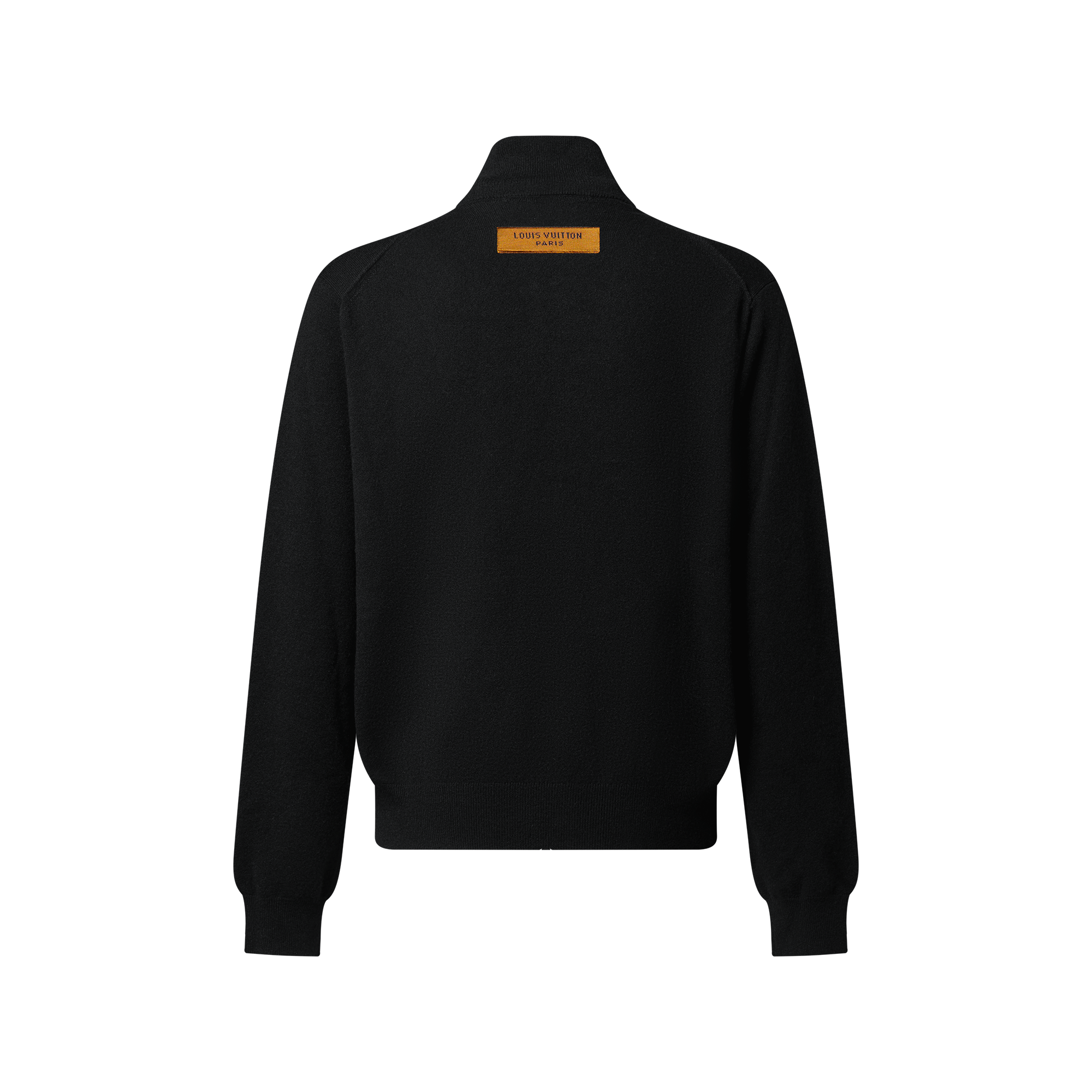 〈 LOUIS VUITTON 〉Inside Out Hoodie Inside Out Zipped Through Cashmere Hoodie - Luxury Black | LOUIS